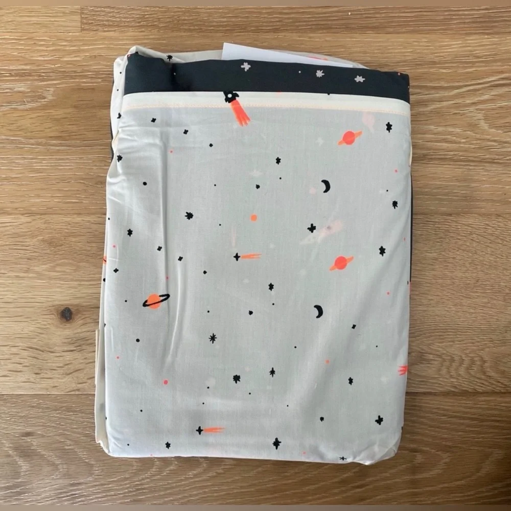 Meri‎ Meri | Organic Reversible Space Duvet Cover